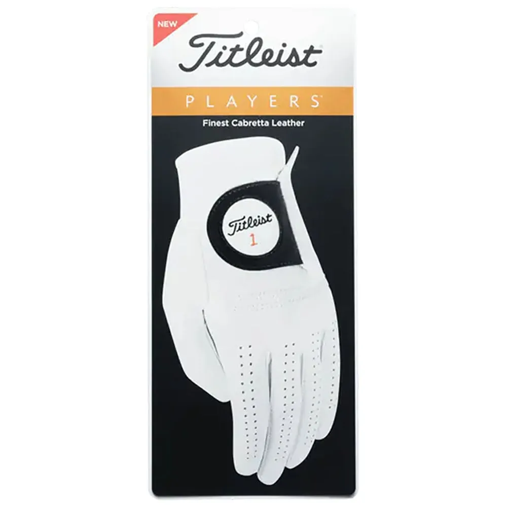 Titleist Players Leather Cadet Golf Glove - Pearl, Titleist TSR3 driver, Golf resistance bands