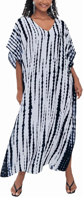 Kaftan for Women Plus Size Bathing Suit Cover up Batwing Dress Loose fit Moroccan Caftan mumu Dresses for Women