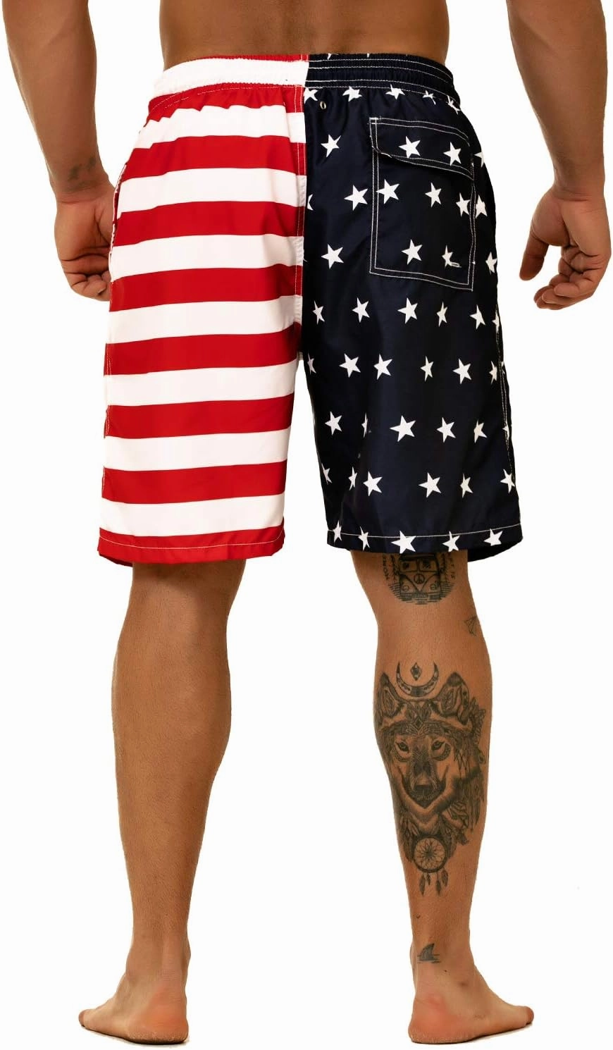 KAILUA SURF Big and Tall Mens Swim Trunks, 9" Mens Designer Bathing Suit Boardshorts