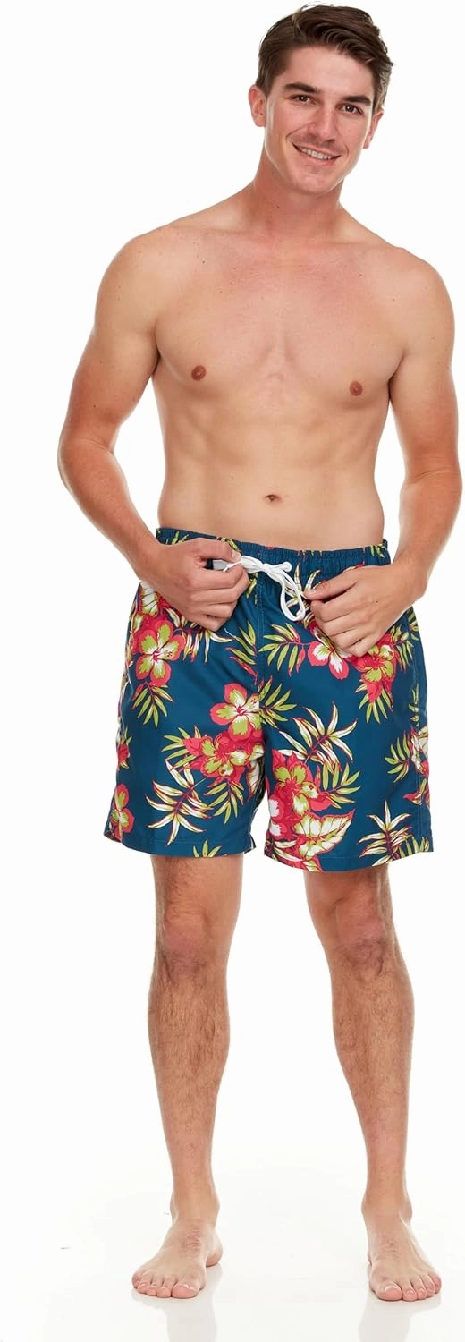 Kanu Surf Men's Riviera Swim Trunks (Regular & Extended Sizes)