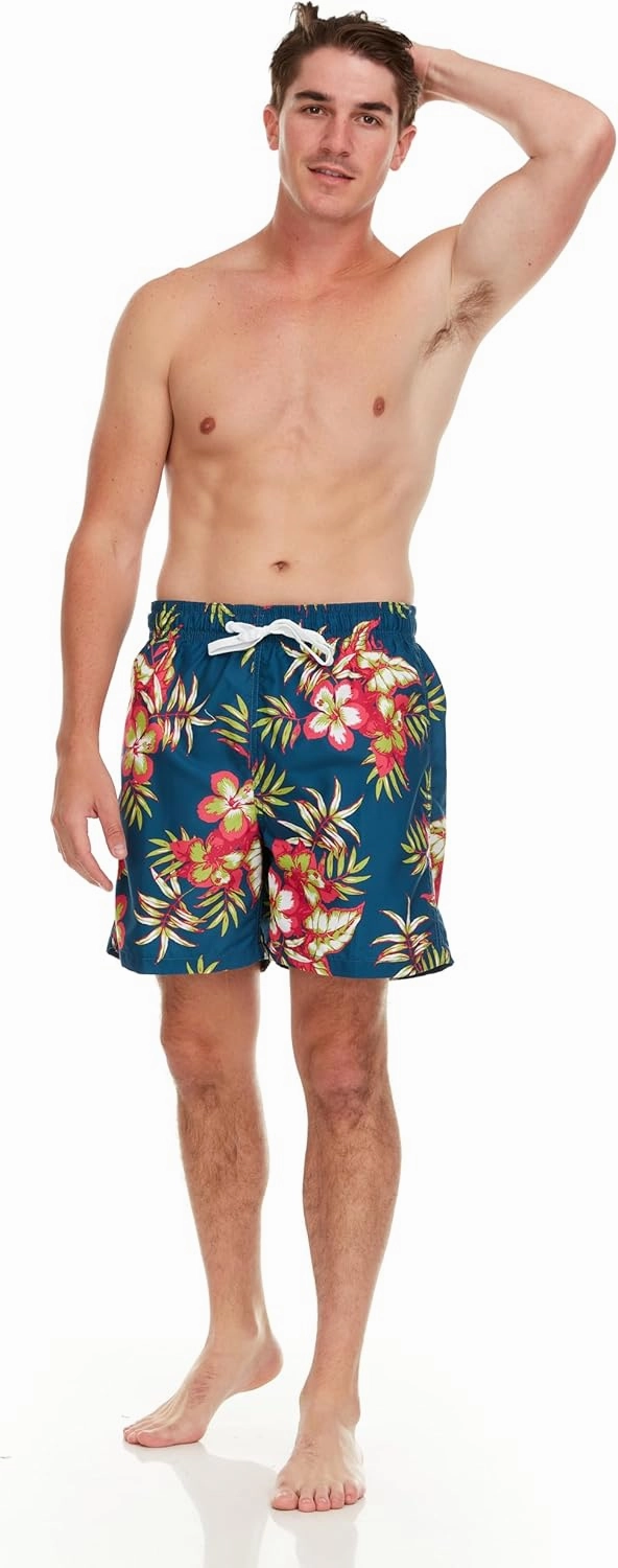 Kanu Surf Men's Riviera Swim Trunks (Regular & Extended Sizes)