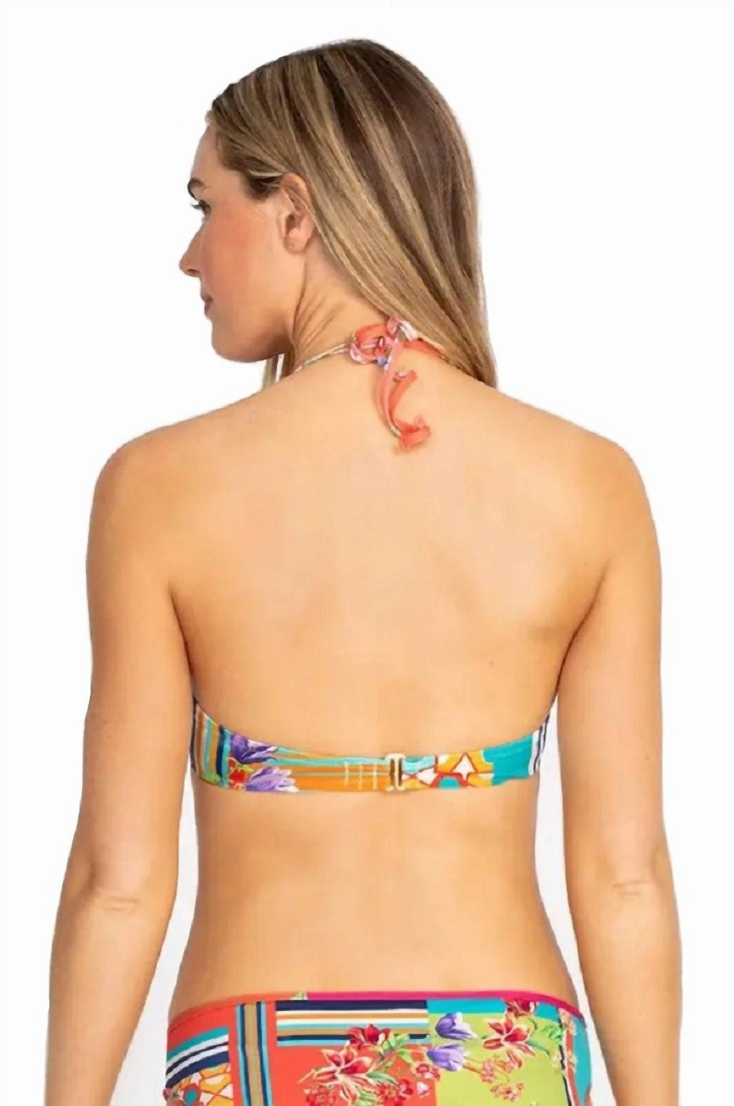 Kaya Bikini Top In Multi