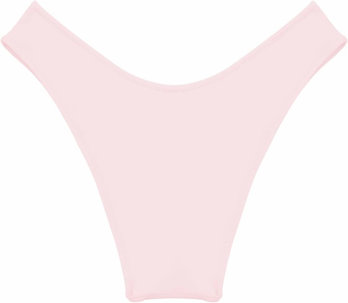 Kepblom Women's Low Rise High Cut Bikini Bottom