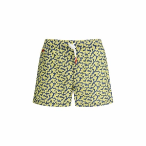 Kiton Logoed Men's Swimshorts