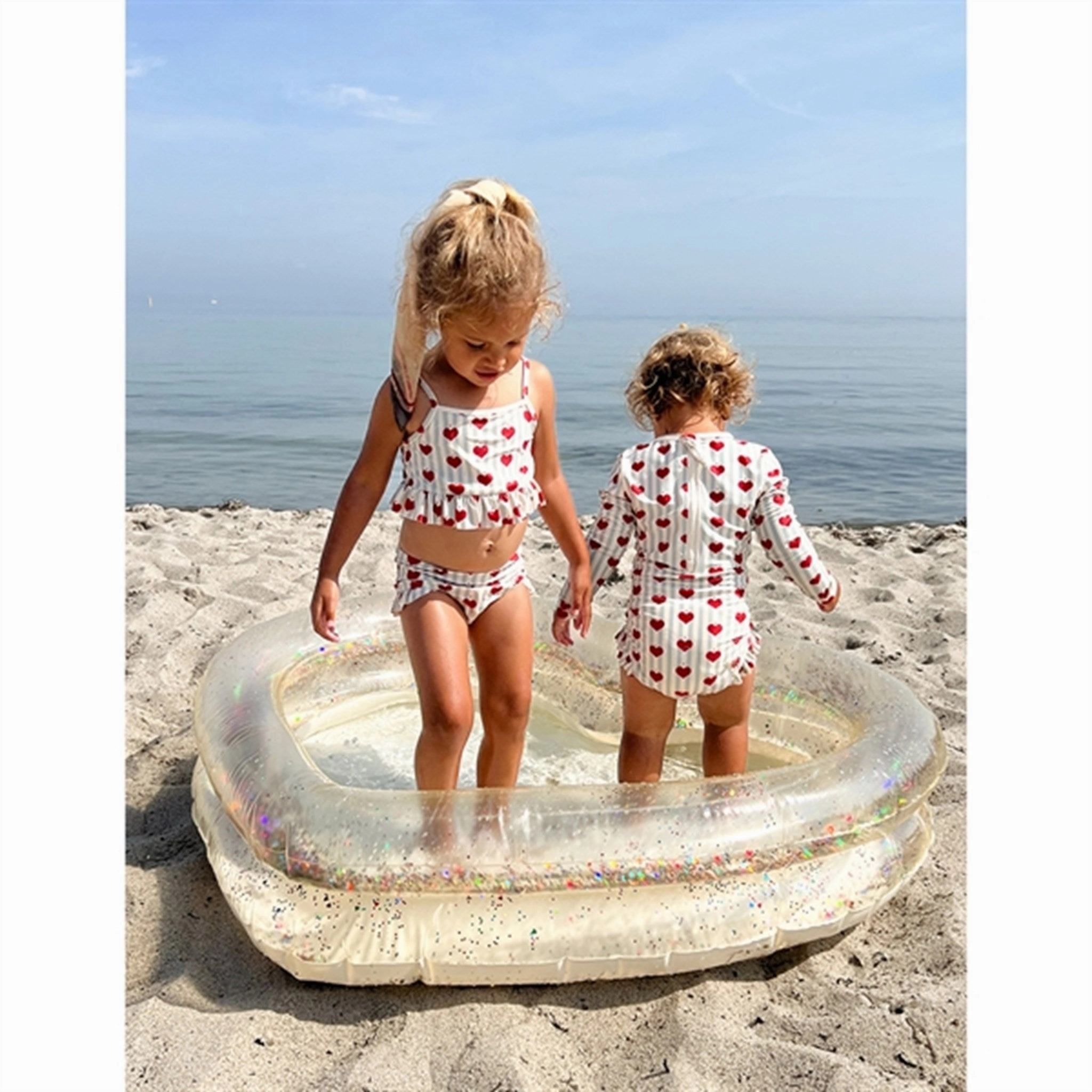 Konges Sljd Amour Blue Stripe Nomi Swimsuit