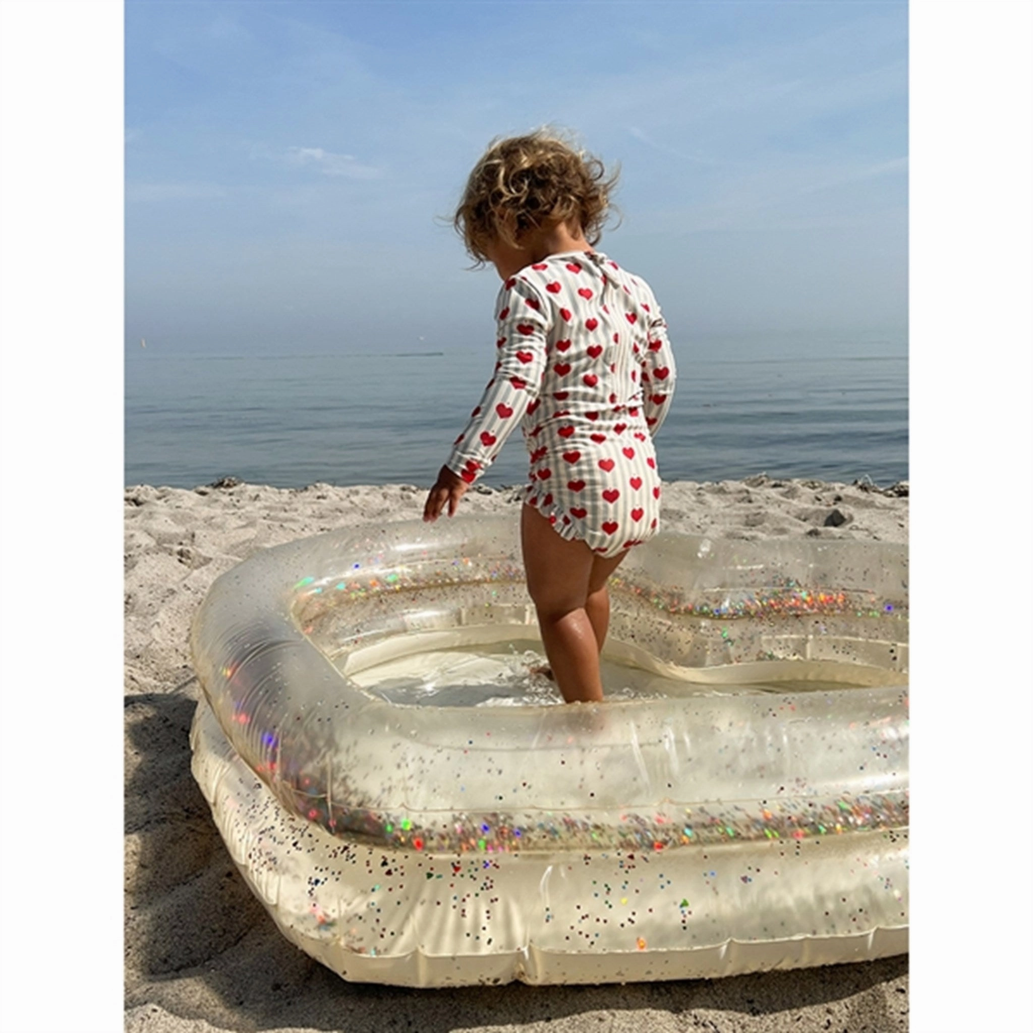 Konges Sljd Amour Blue Stripe Nomi Swimsuit