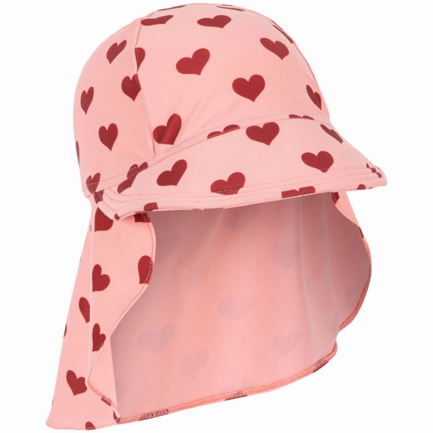 Konges Sljd Amour Pink Manuca Frill Sun hat Grs