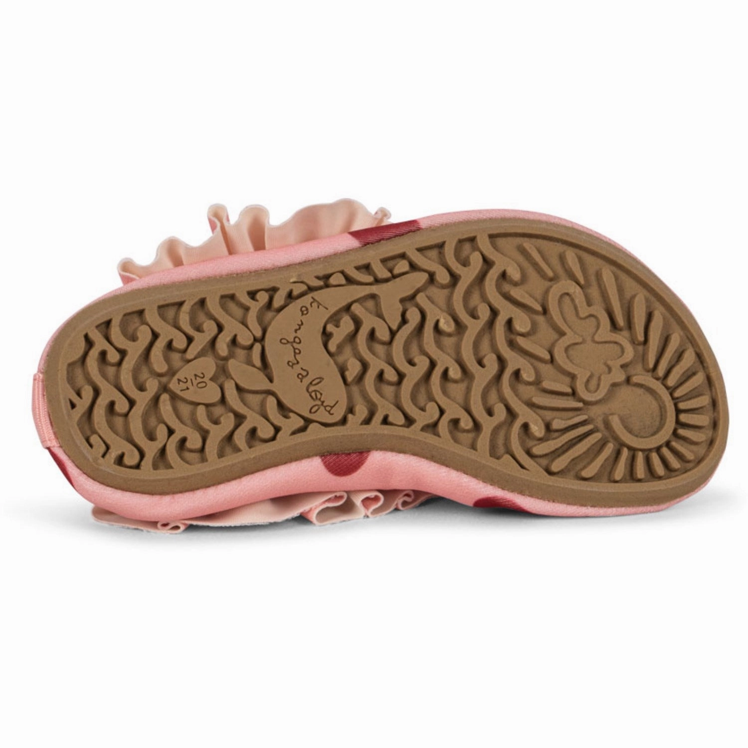 Konges Sljd Amour Pink Merle Frill Swim Shoes