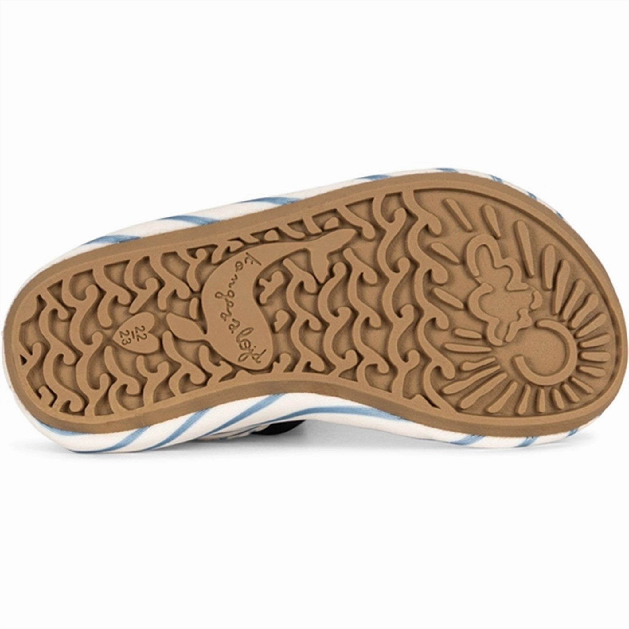 Konges Sljd Aster Swim Shoes Stripe Bluie