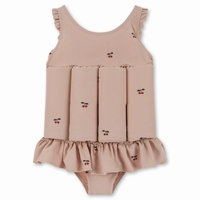 Konges Sljd Cherry Blush Float Frill Swimsuit