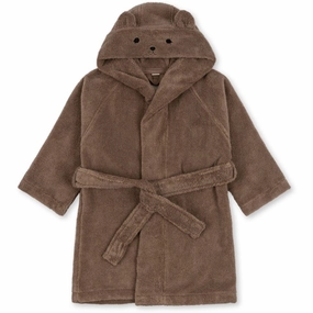 Konges Sljd Desert Taupe Terry Bathrobe Animal