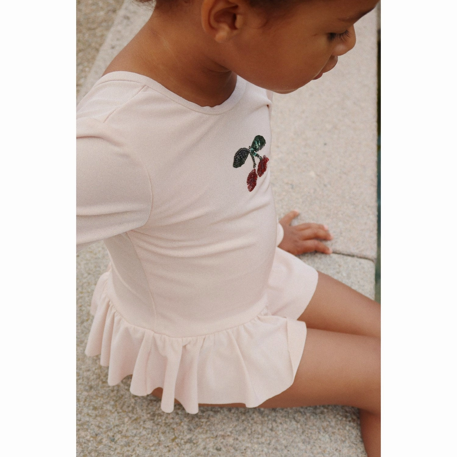 Konges Sljd Evening Sand Jade Ls Swimsuit