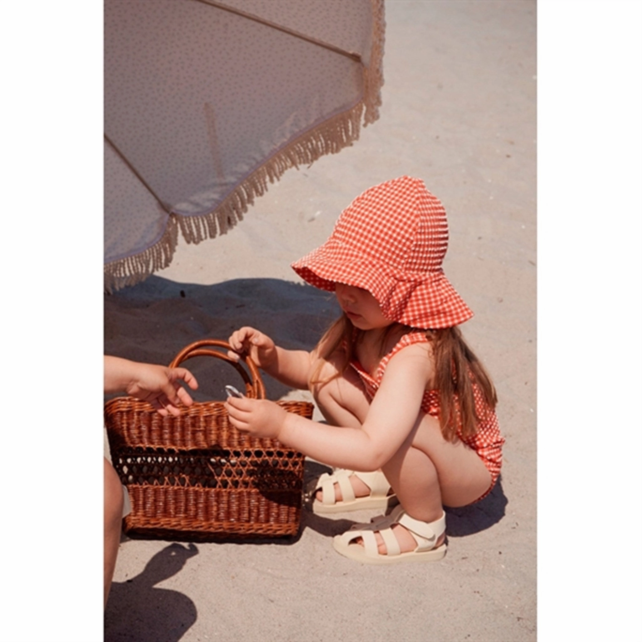Konges Sljd Fiery Red Fresia UV Sunhat
