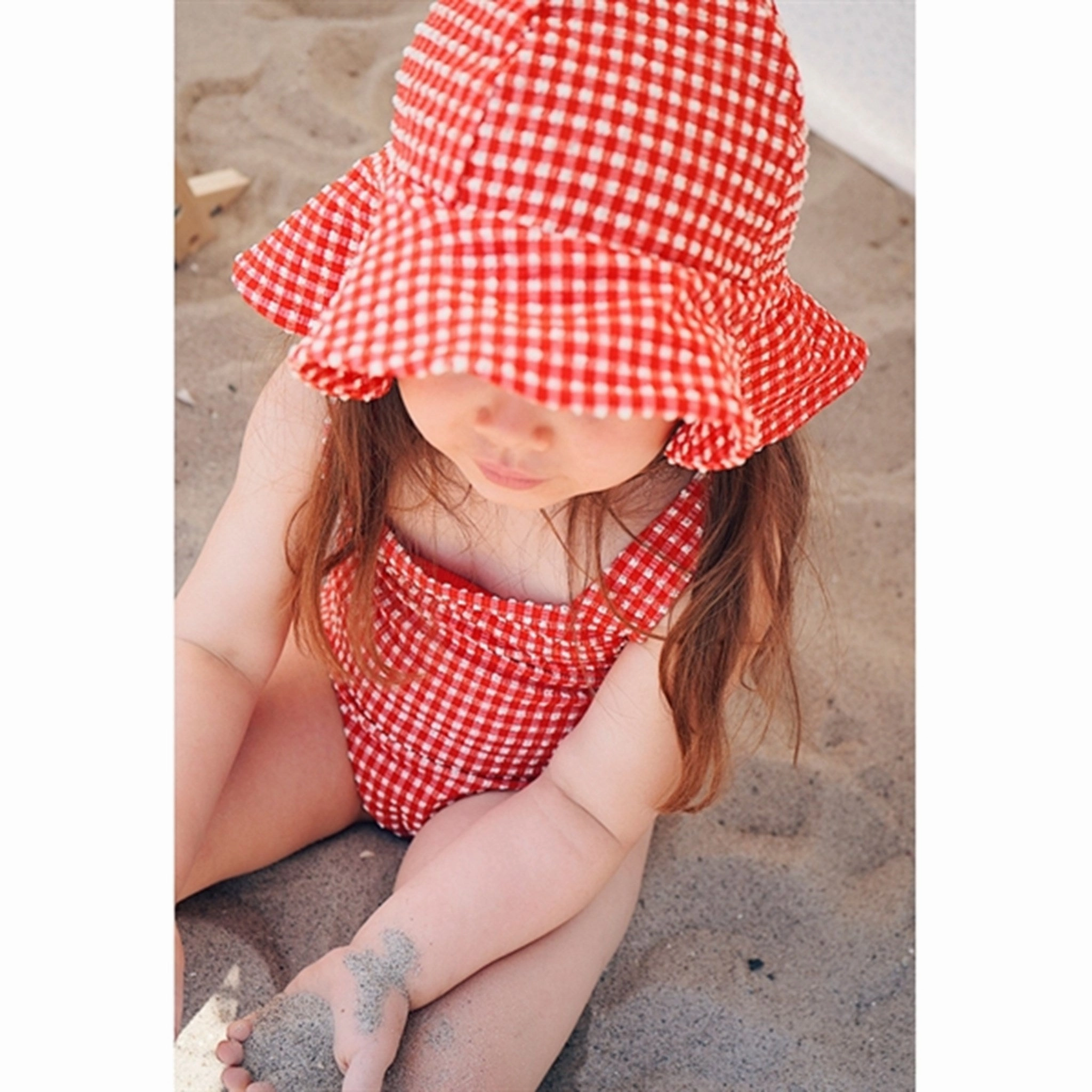 Konges Sljd Fiery Red Fresia UV Sunhat
