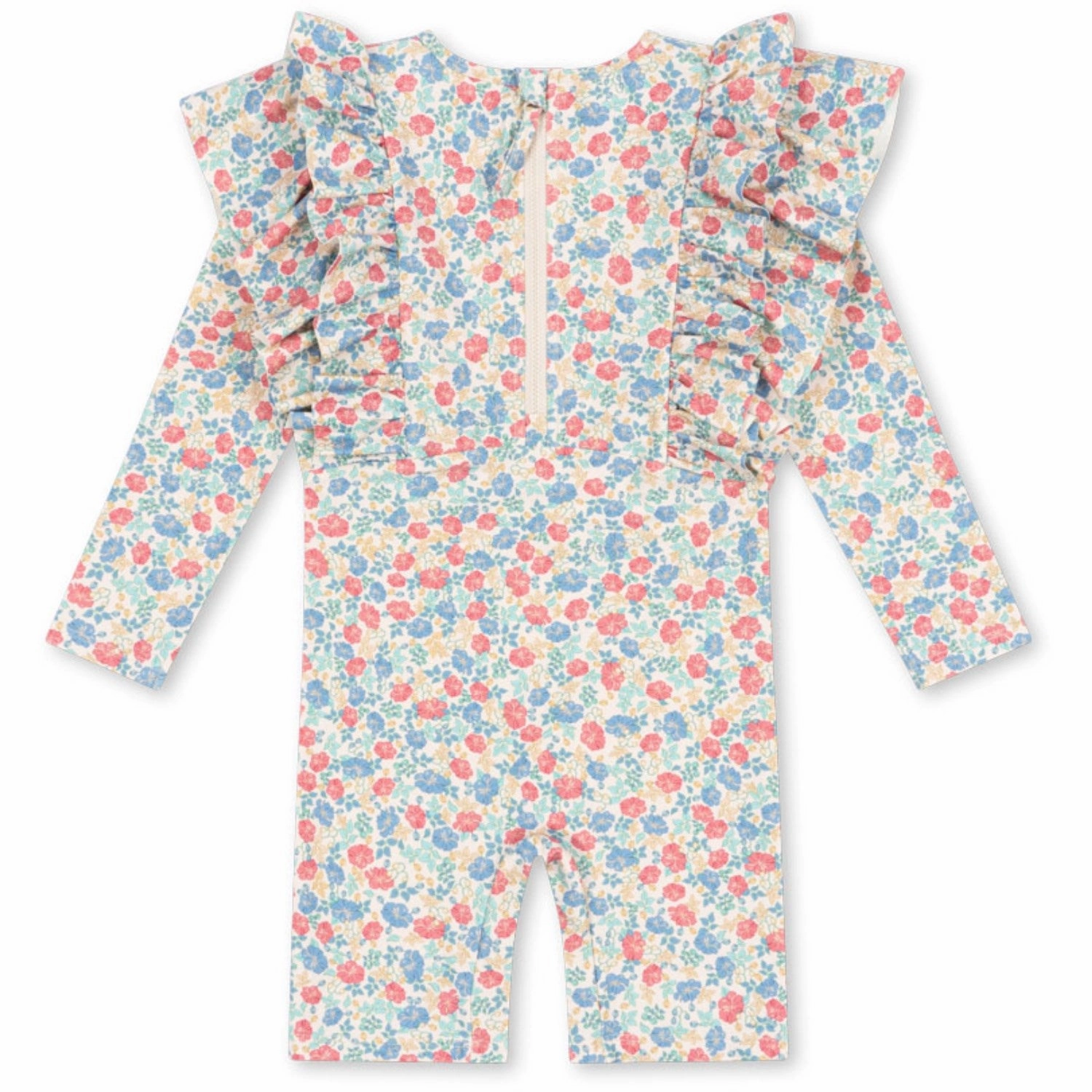 Konges Sljd Fiola Manuca Frill Onesie Grs