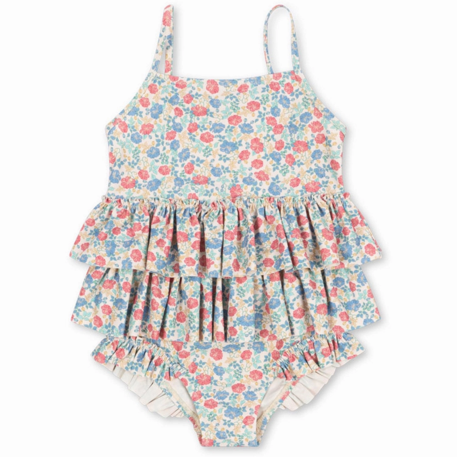 Konges Sljd Fiola Manuca Frill Swimsuit Grs