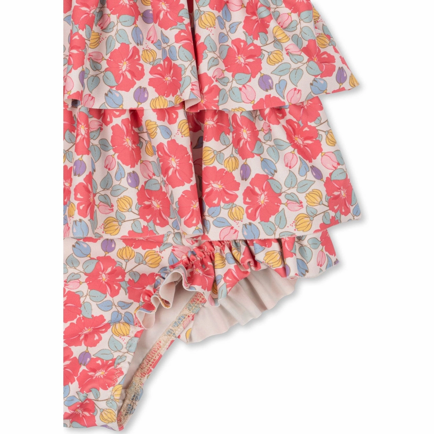 Konges Sljd Rose Anglaise Manuca Frill Swimsuit Grs