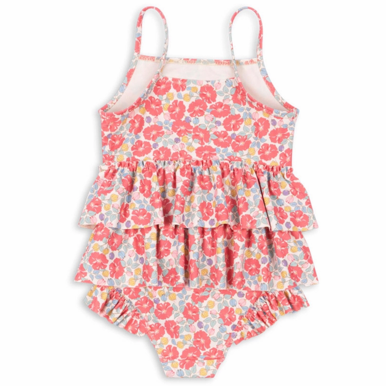 Konges Sljd Rose Anglaise Manuca Frill Swimsuit Grs