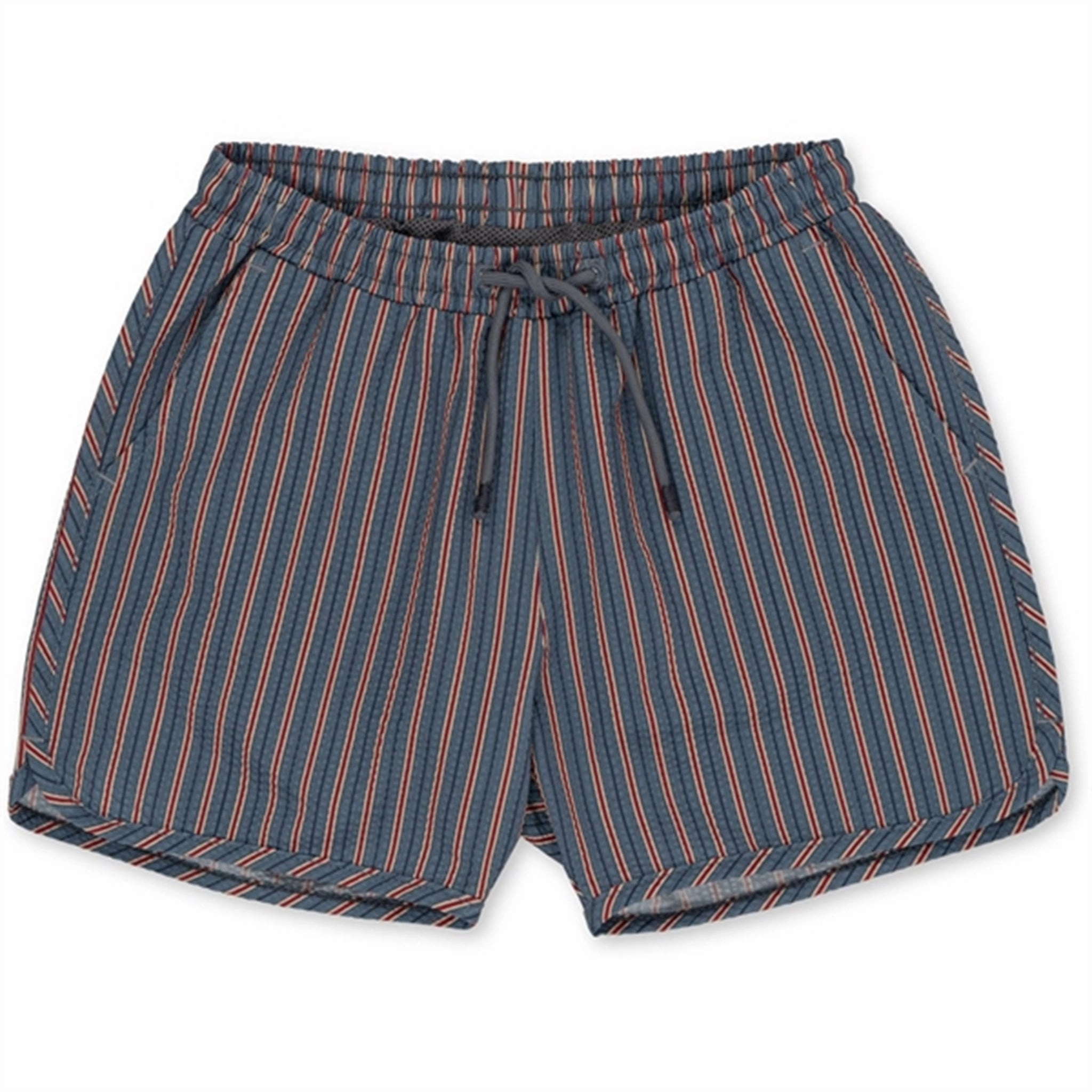 Konges Sljd Seer Asnou Swim Shorts Stripe Mirage