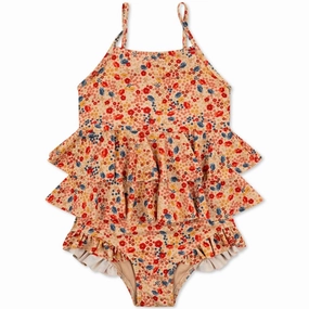 Konges Sljd Villetta Manuca Frill Swim Suit