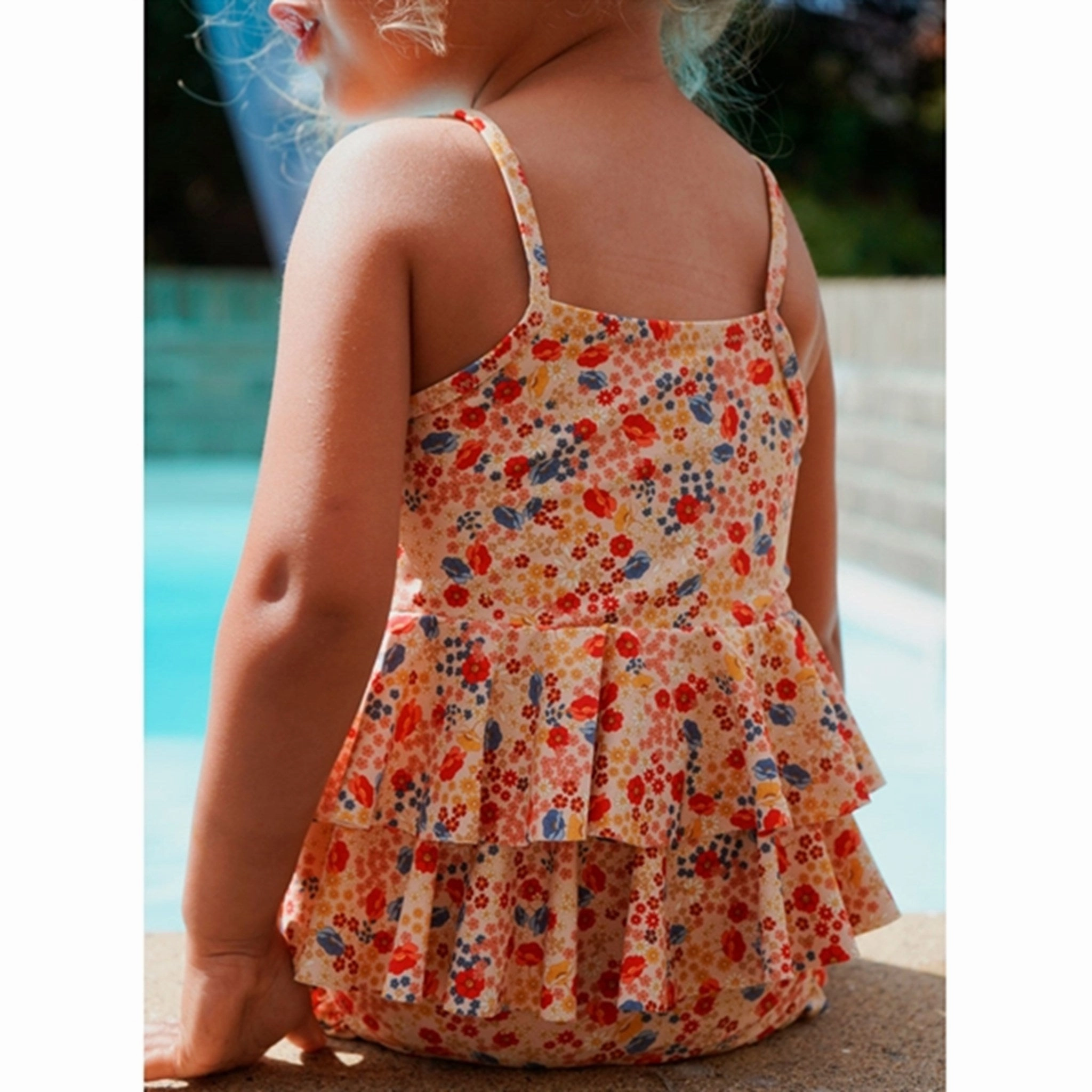 Konges Sljd Villetta Manuca Frill Swim Suit