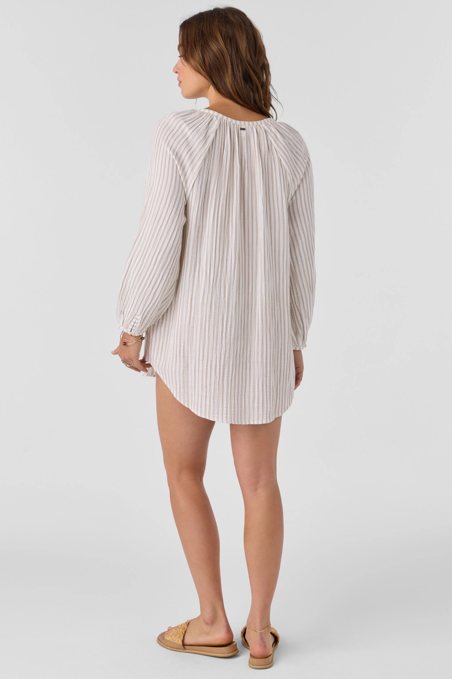 KRYSTEN TUNIC STRIPE DRESS