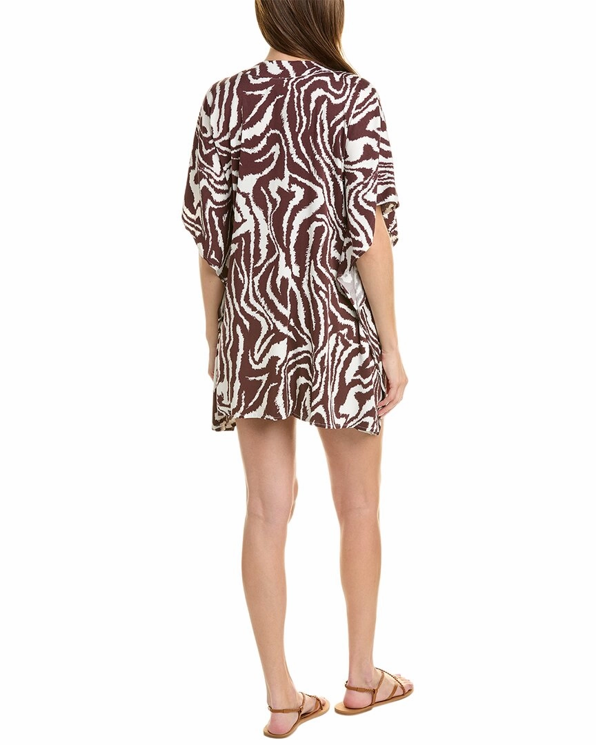 La Blanca Fierce Lace Up Caftan