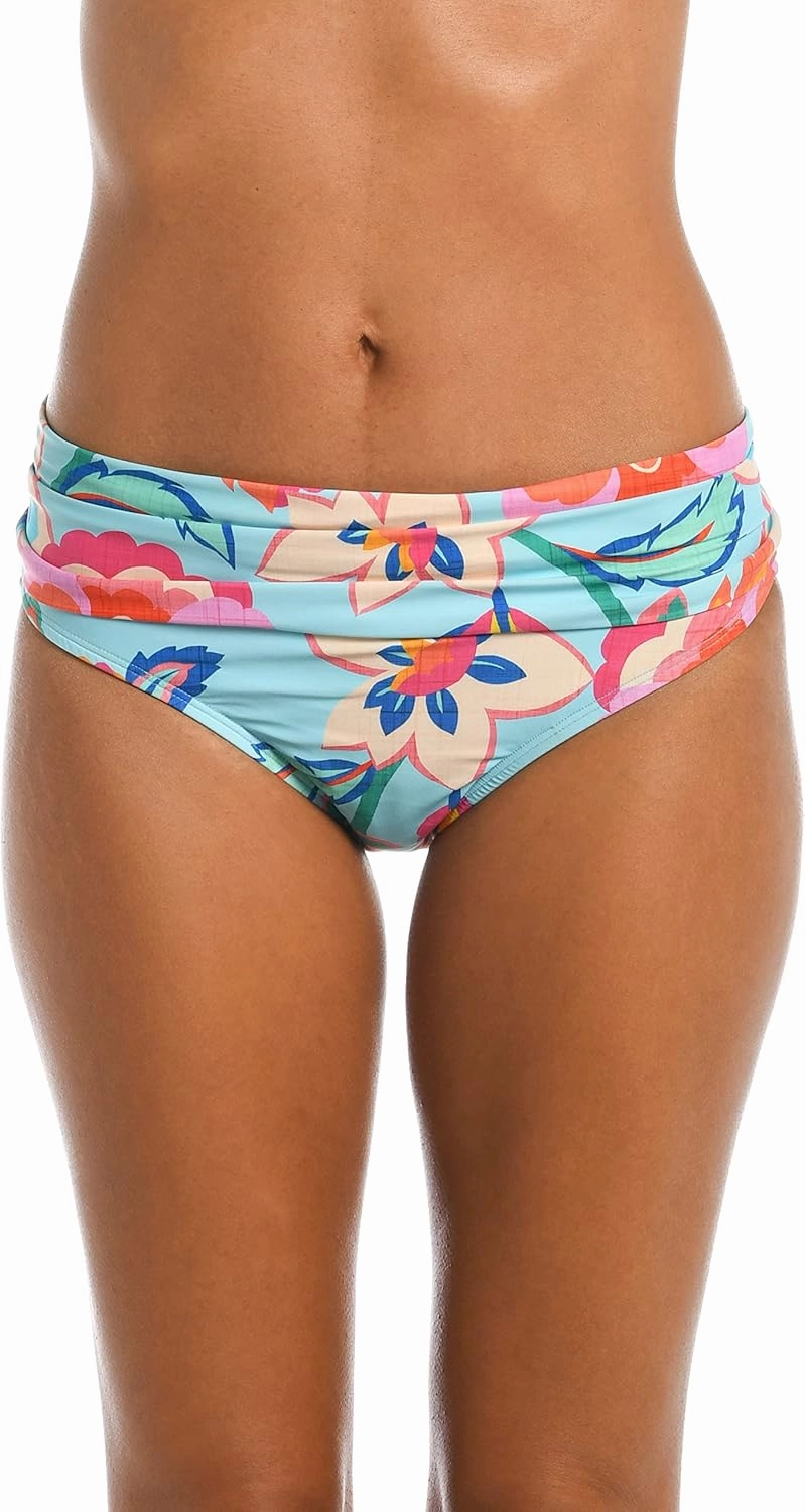 La Blanca Women's Banded Hipster Bikini Swimsuit Bottom