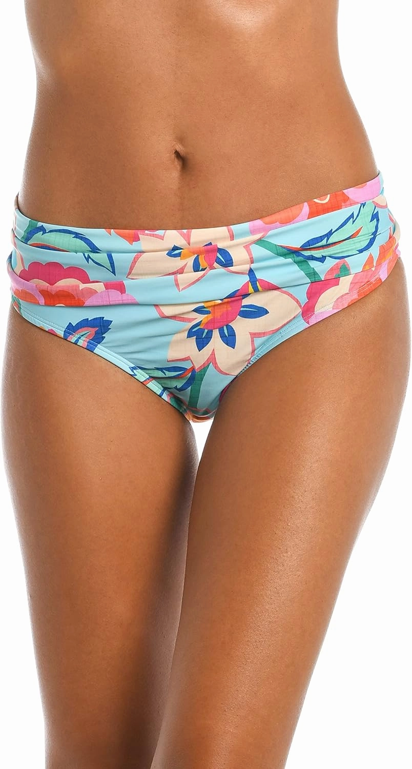 La Blanca Women's Banded Hipster Bikini Swimsuit Bottom