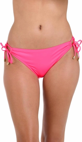 La Blanca Women's Standard Island Goddess Side Loop Hipster Bikini Swimsuit Bottom