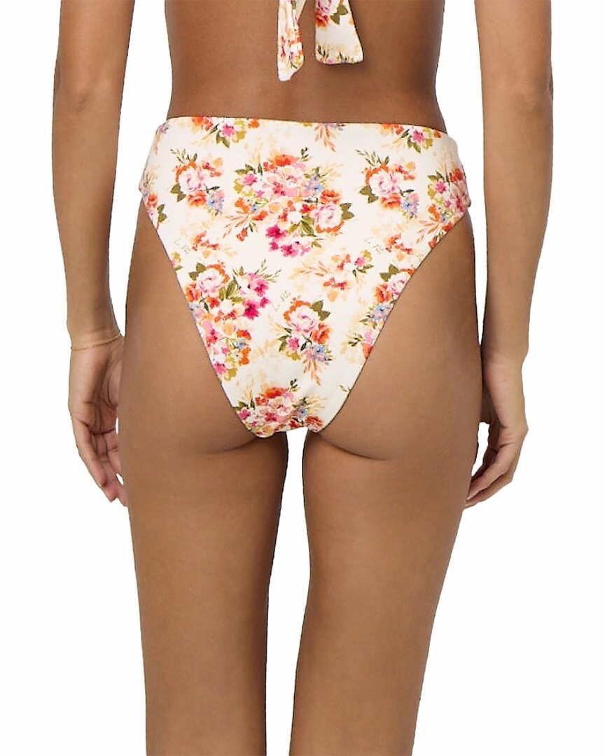 La Porte Monica High-Waisted Cheeky Bikini Bottom
