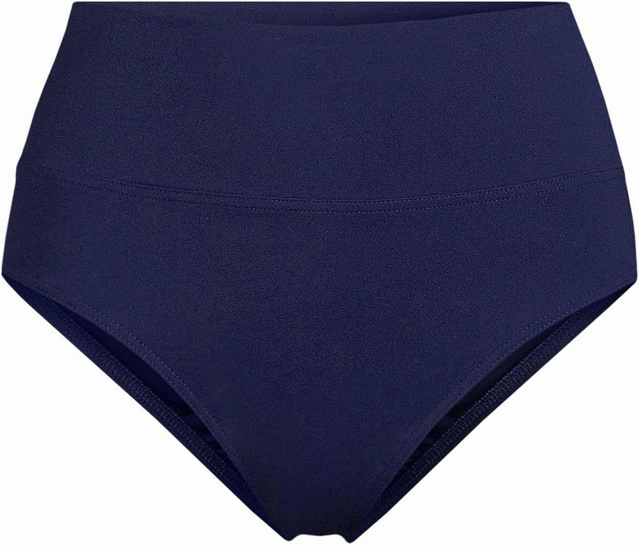 Lands' End Women's Chlorine Resistant Pinchless High Waisted Bikini Bottoms