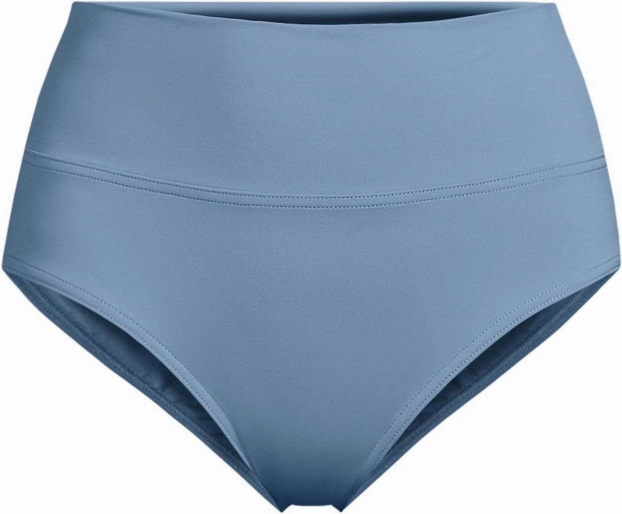 Lands' End Women's Chlorine Resistant Pinchless High Waisted Bikini Bottoms