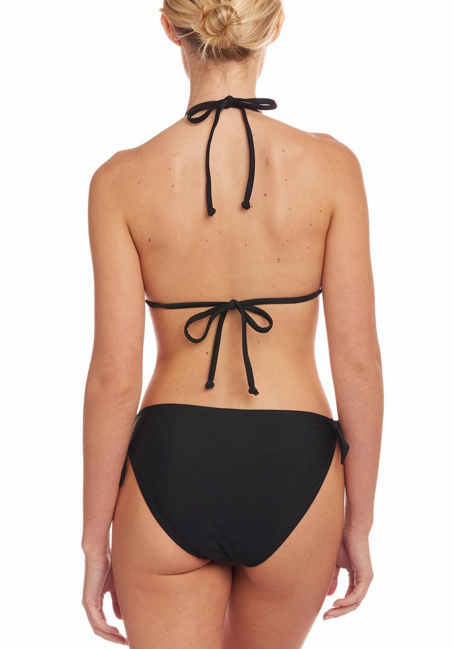 LASCANA Women's Sequined Triangle Bikini Top