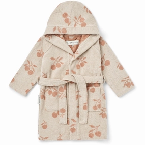 LIEWOOD Peach / Sea Shell Lilana Yarn Dyed Bathrobe