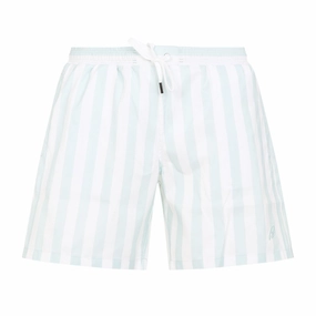 Light Blue Polyester Swimshorts