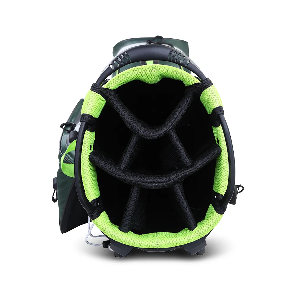 Big Max Aqua Eight G Waterproof Stand Bag - Forest Green/Black/Lime, Forged vs cast irons