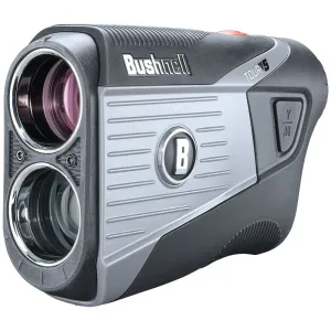 Limited Edition Bushnell Tour V5 Slim Laser Rangefinder - Bonus Pack The Choice is Clear, Top-rated golf rangefinders 2024, MOI golf club technology, Yellow golf balls