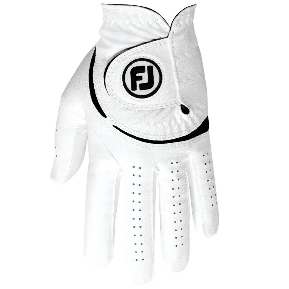 FootJoy WeatherSof Golf Glove (2 Pack) - White/Black, Golf tournament gifts, Golf chipping net, Titleist TSR3 driver