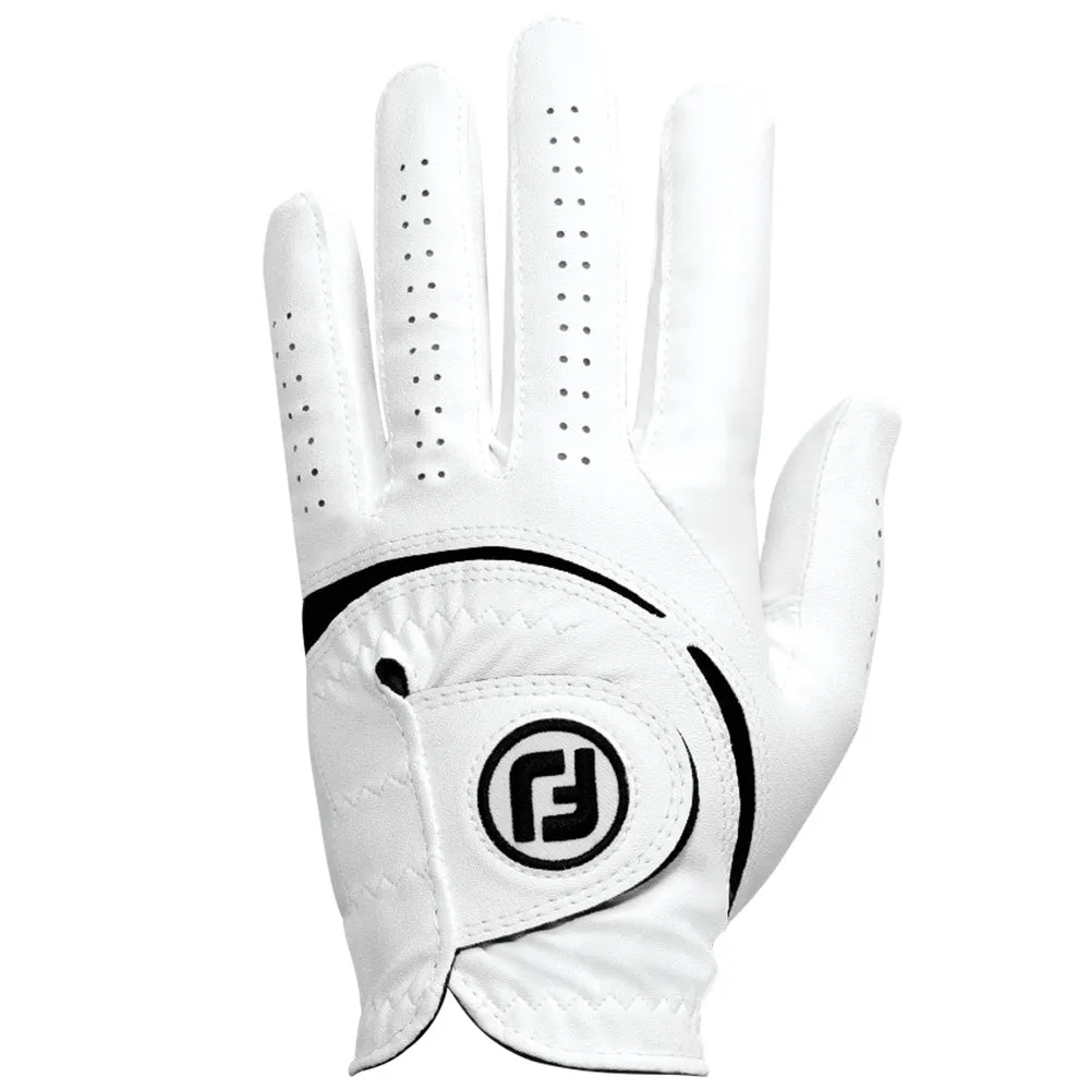 FootJoy WeatherSof Golf Glove (2 Pack) - White/Black, Junior golf clubs set