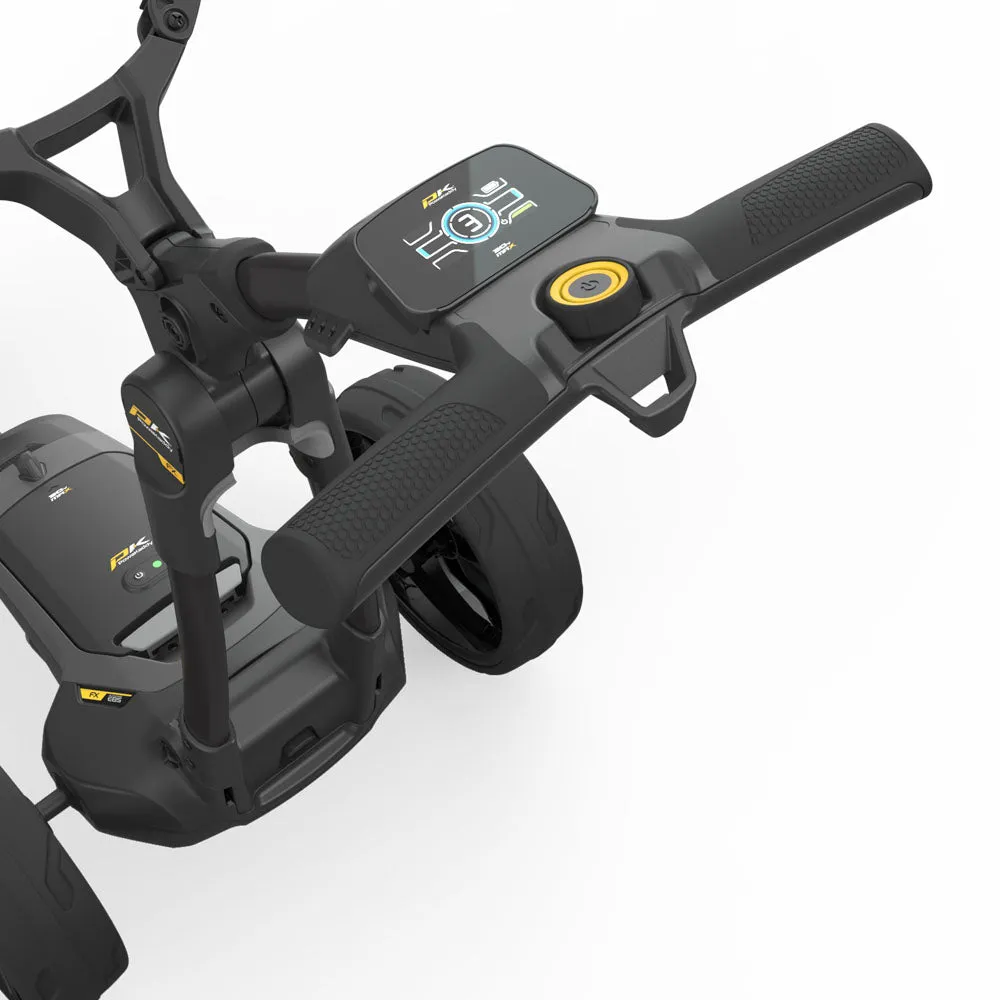 PowaKaddy FX3 EBS Electric Trolley - Black - 2025, Golf stand bag, Vegan golf shoes, Golf ball finder glasses