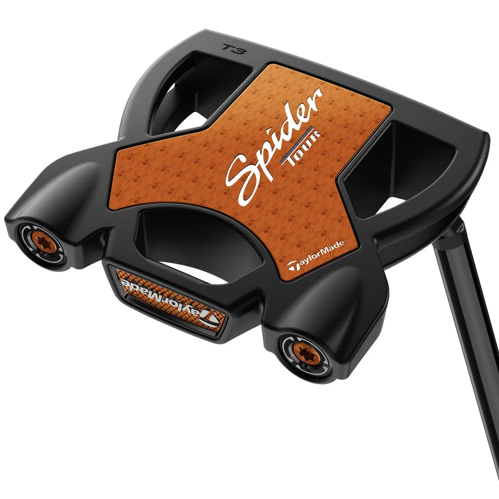 TaylorMade Spider Tour Black Putter - Small Slant #3, Golf bag cooler pocket, Lightweight golf shoes, Golf cleats replacement