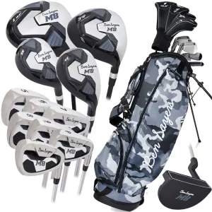 Limited Time Ben Sayers M8 13-Piece Stand Bag Package Set - Camo - Graphite Dont Miss, High visibility golf balls