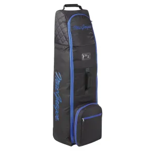 Limited Time MacGregor Vip Deluxe Wheeled Travel Cover - Black/Royal Worth the Hype, Golf hitting mat, Golf cart accessories