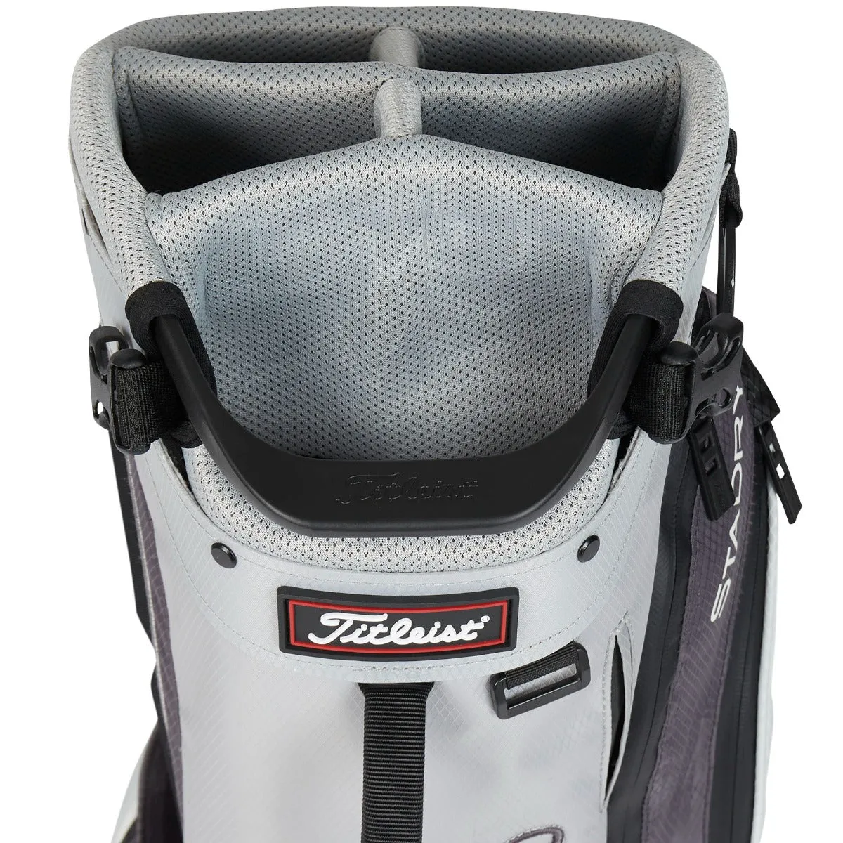 Titleist Players 5 StaDry Waterproof Stand Bag - Grey/Graphite/White, Novelty golf head covers