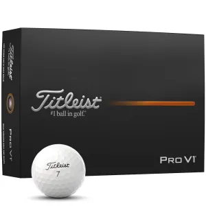 Limited Time Titleist Pro V1 High Number Golf Balls - White - 12 Pack Style Meets Function, Golf ball finder glasses, Luxury golf accessories, Golf club head covers
