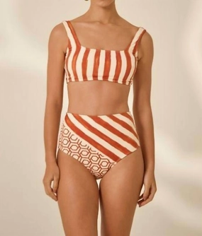 Livia Bikini Set In Paprika