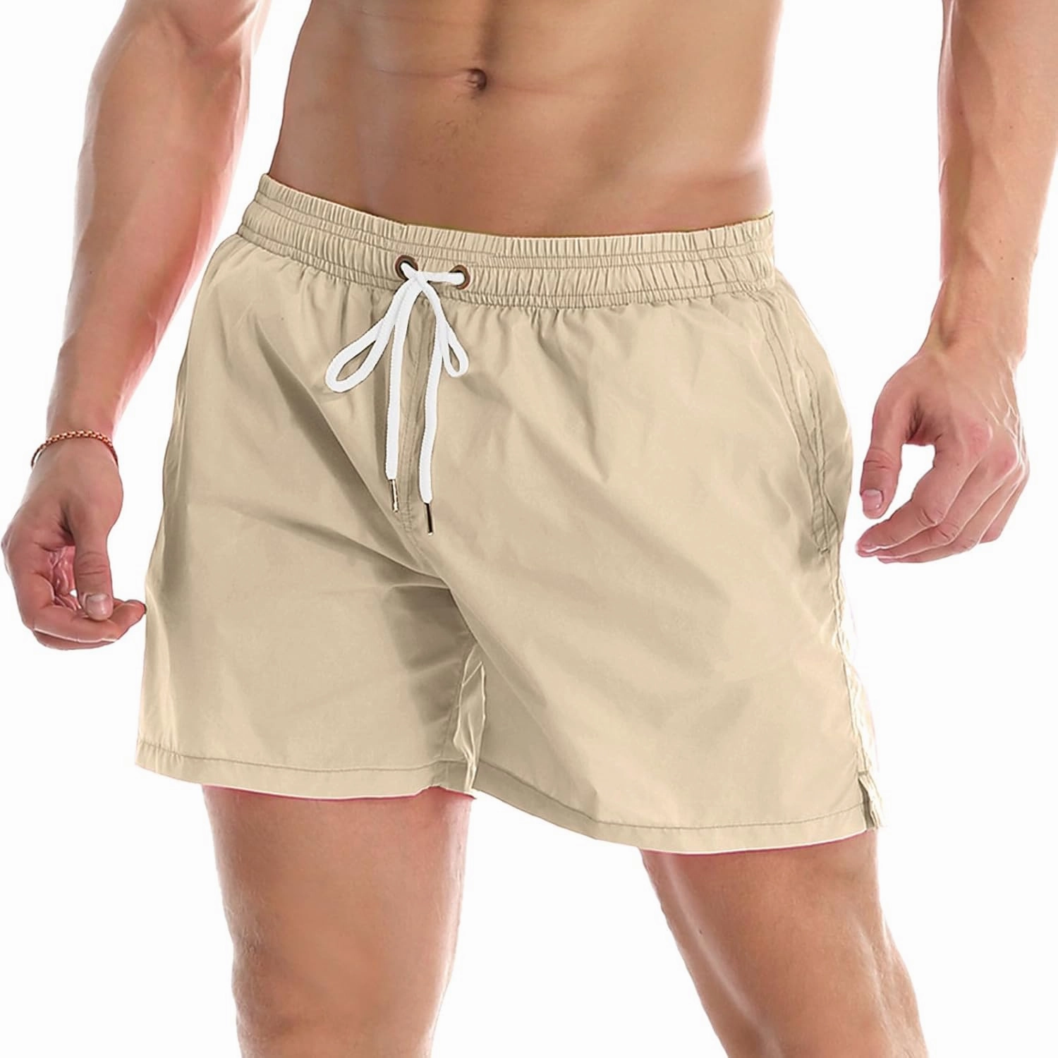 Lncropo Men's Swim Trunks Quick Dry Bathing Suits with Mesh Lining Swimwear Swim Shorts