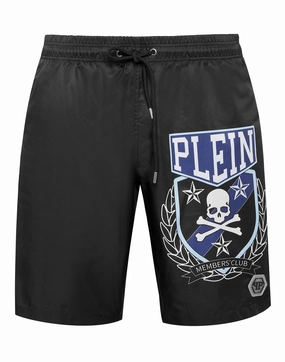 Long Swim Boxer Skull&amp;Bones