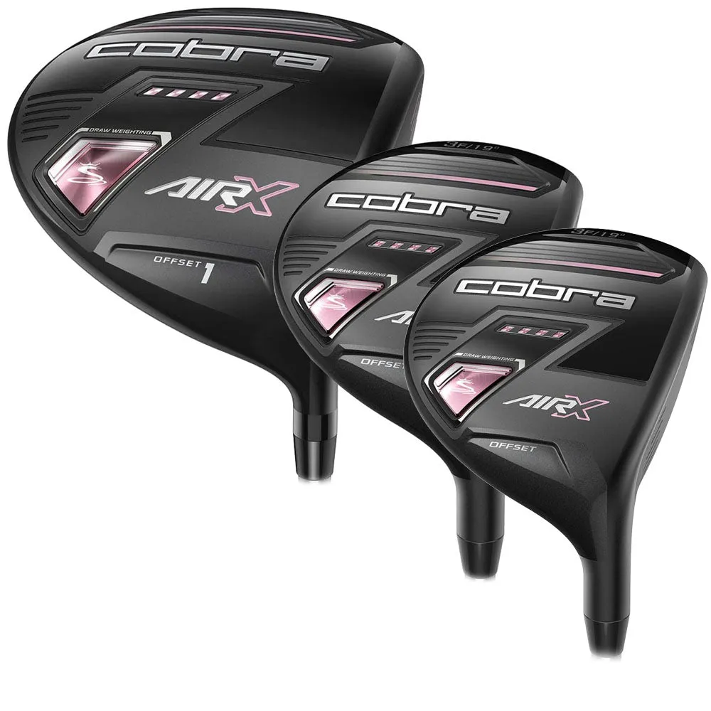 Loved by Thousands Cobra Air-X Ladies Driver & Fairway Wood (x2) Clubset Your Top Pick, Golf gear for tall men, Clearance golf clubs